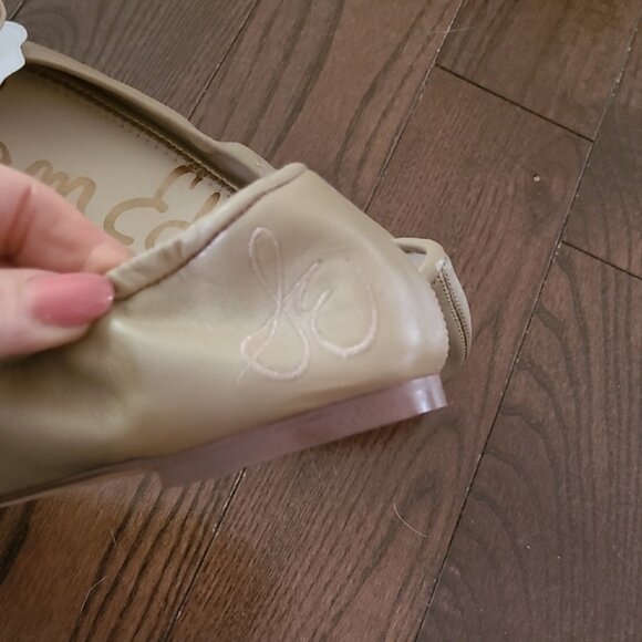 New Sam Edelman Felicia Ballet Flats Leather with Rounded Toe Size 8.5 - Picture 8 of 11